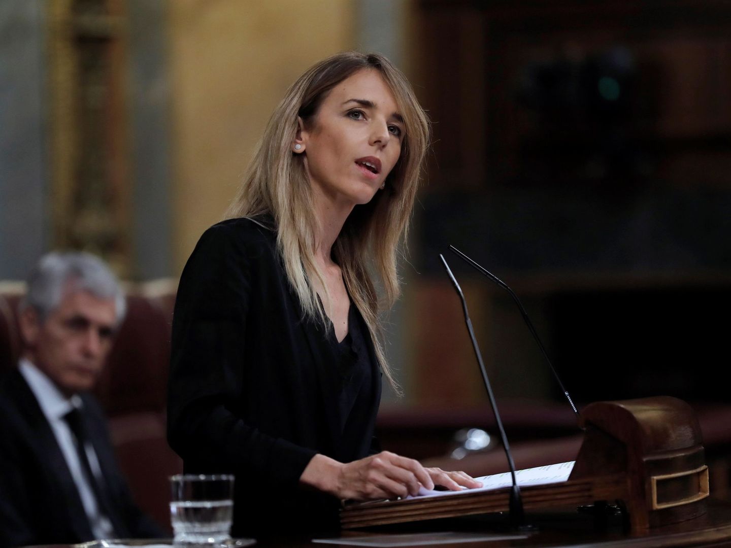 Cayetana Álvarez de Toledo, en el Congreso de los Diputados. (EFE)