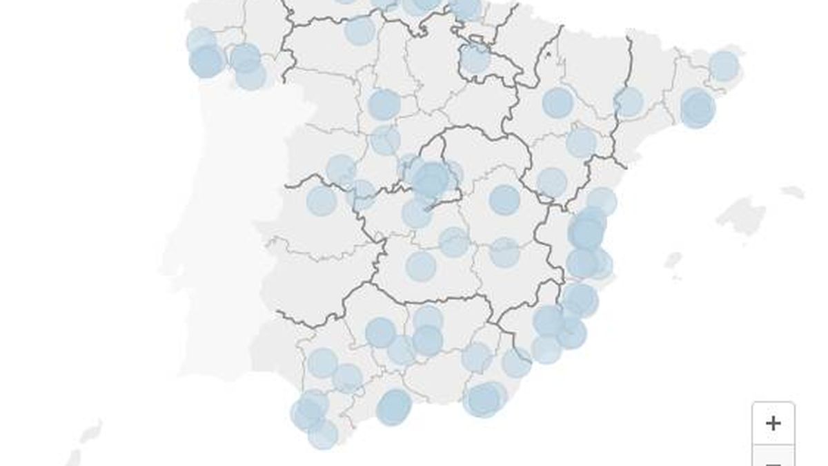 ¿Dónde ha caído el Gordo? Mapa de la lotería de Navidad y premios por localidades