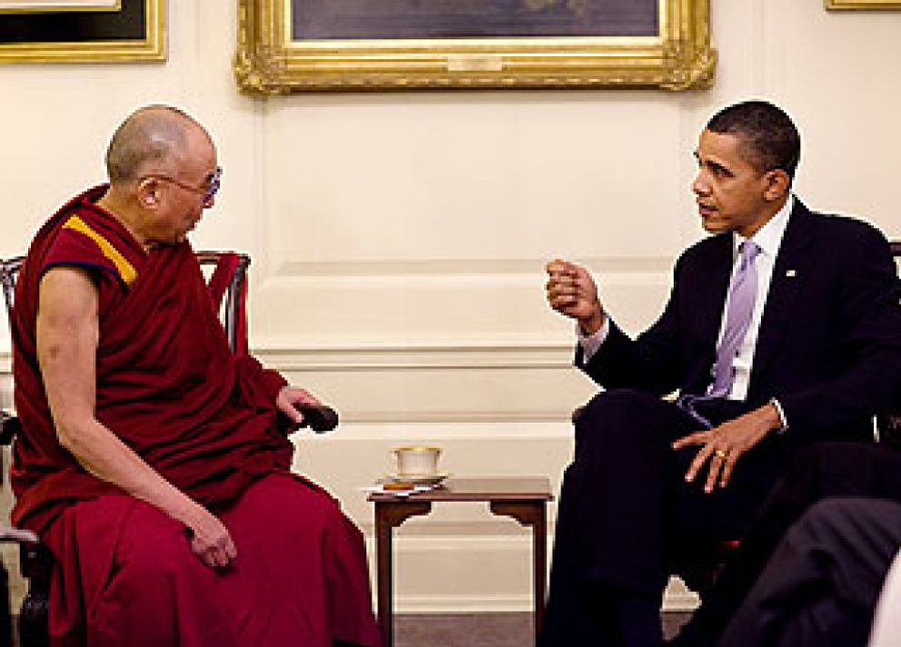 Foto: Obama desoye las críticas de China y recibe al Dalai Lama