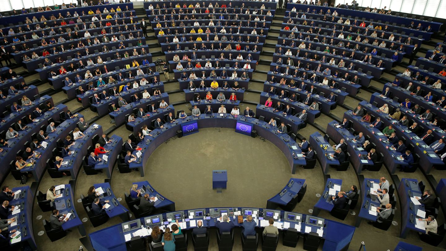 Hemiciclo del Parlamento Europeo de Estrasburgo. (Reuters)