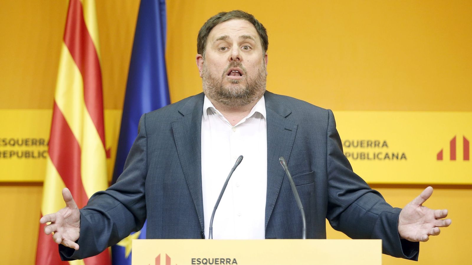 Foto: El vicepresidente de la Generalitat y 'conseller' de Economía, Oriol Junqueras. (EFE)