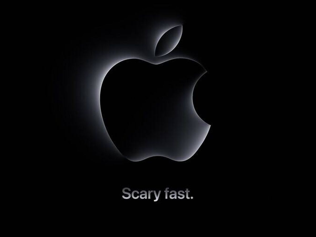 Foto: Así ha anunciado Apple su 'Scary Fast' (Apple)