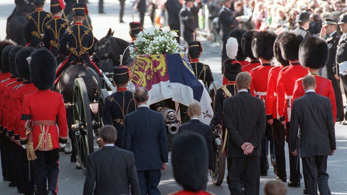 Funeral de Diana de Gales. (EFE)