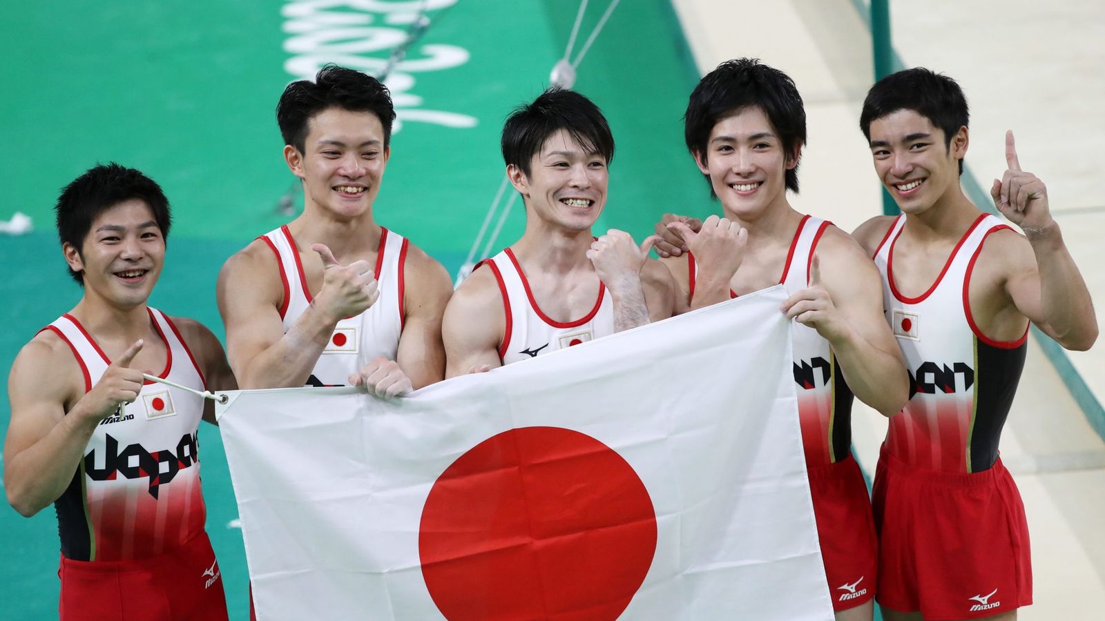 Foto: El equipo japonés, campeón olímpico (reuters)