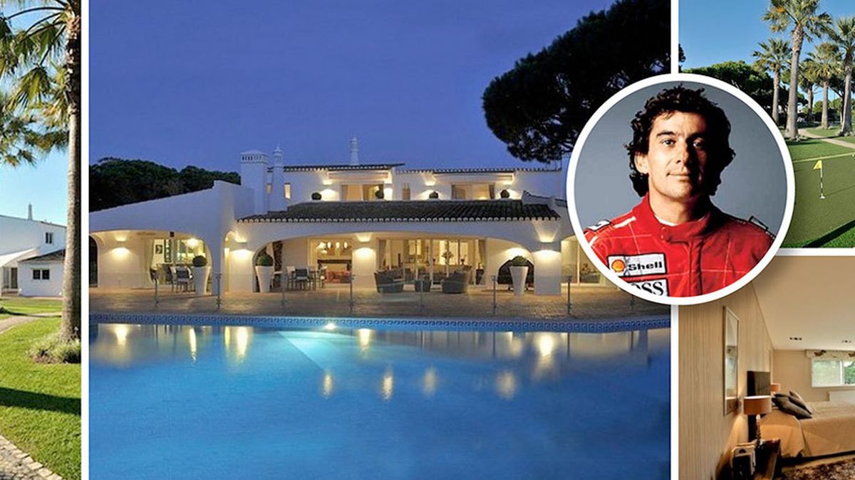 En venta por nueve millones de euros la casa de Ayrton Senna en el Algarve portugués