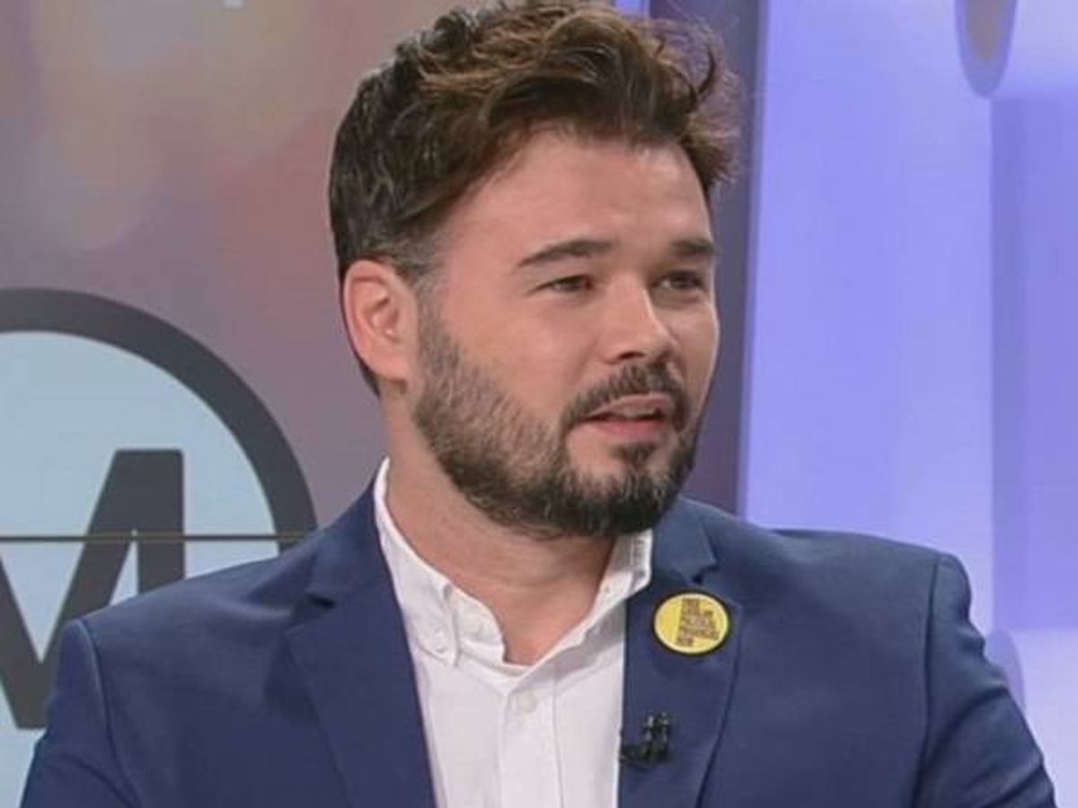 Foto: Gabriel Rufián, en el plató de TV3. (CCMA).