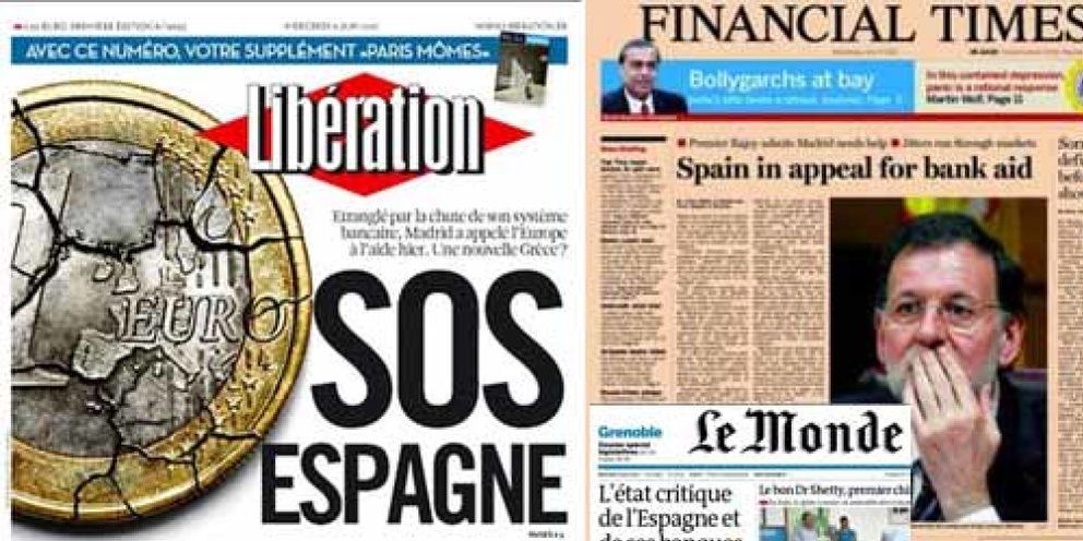 Foto: ‘SOS Espagne’: Rajoy copa las portadas de la prensa internacional