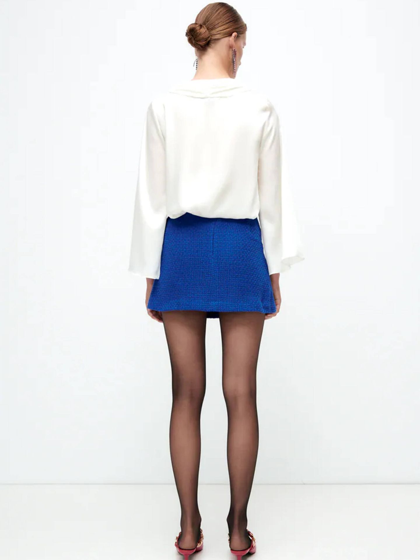 La nueva minifalda de Zara que es un diez de estilo. (Cortesía)