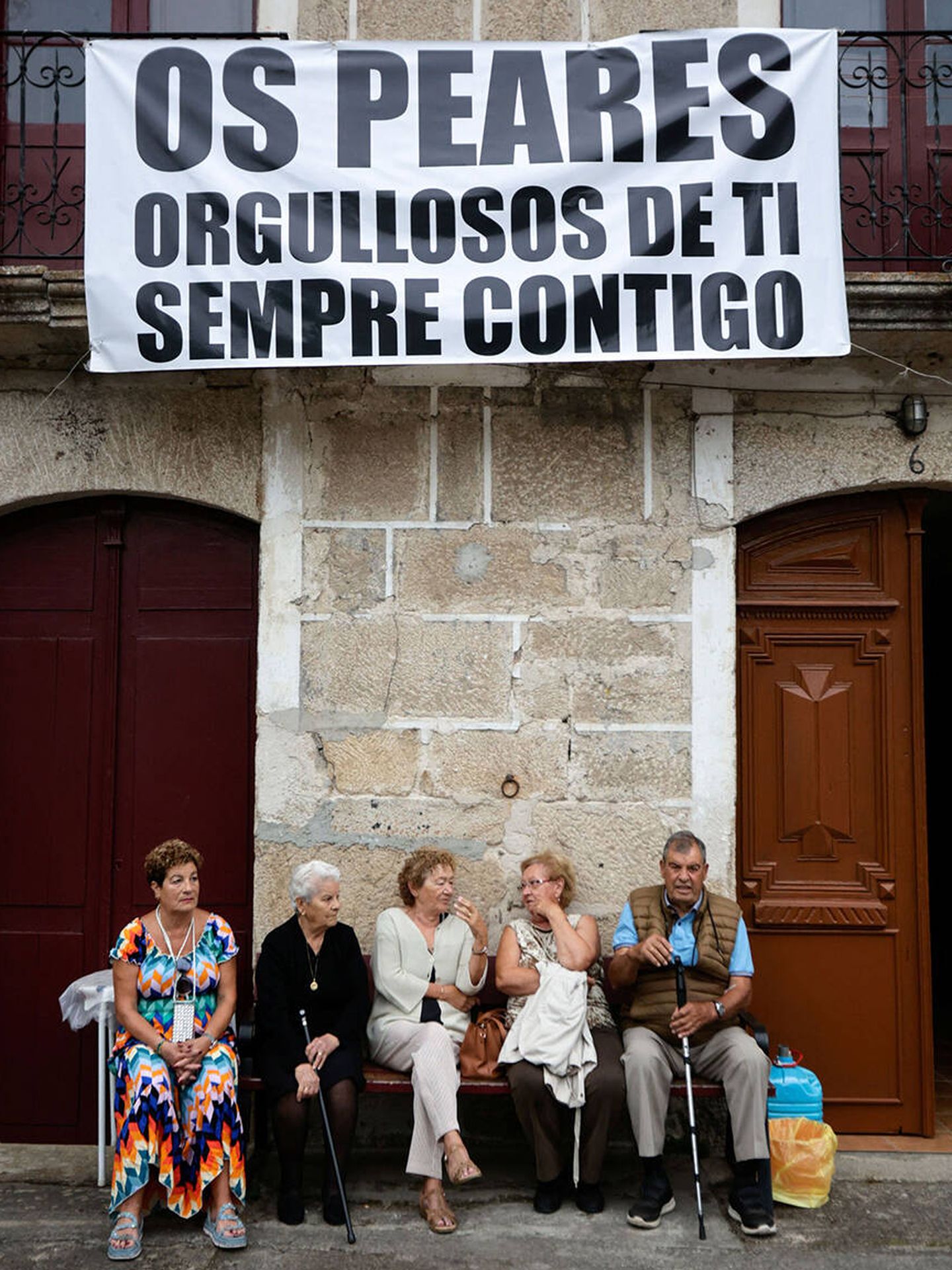 Os Peares (Ourense), pueblo natal de Feijóo. (Reuters/Miguel Vidal)