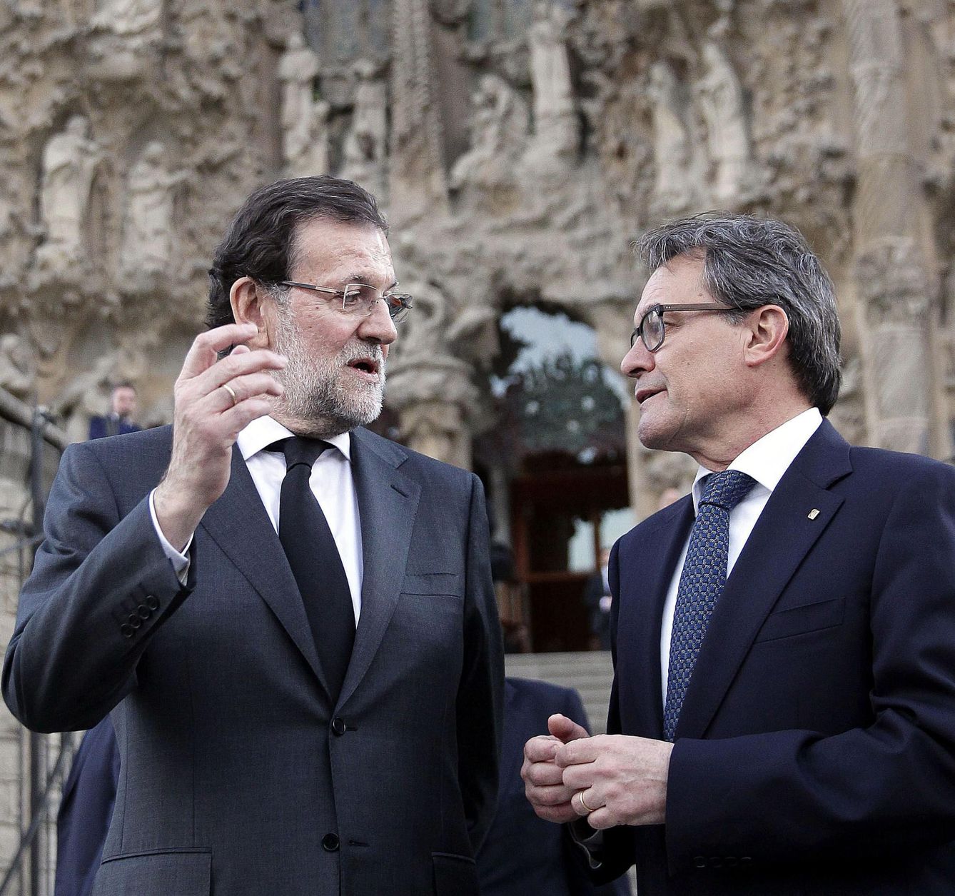 Mariano Rajoy y Artur Mas. (EFE)