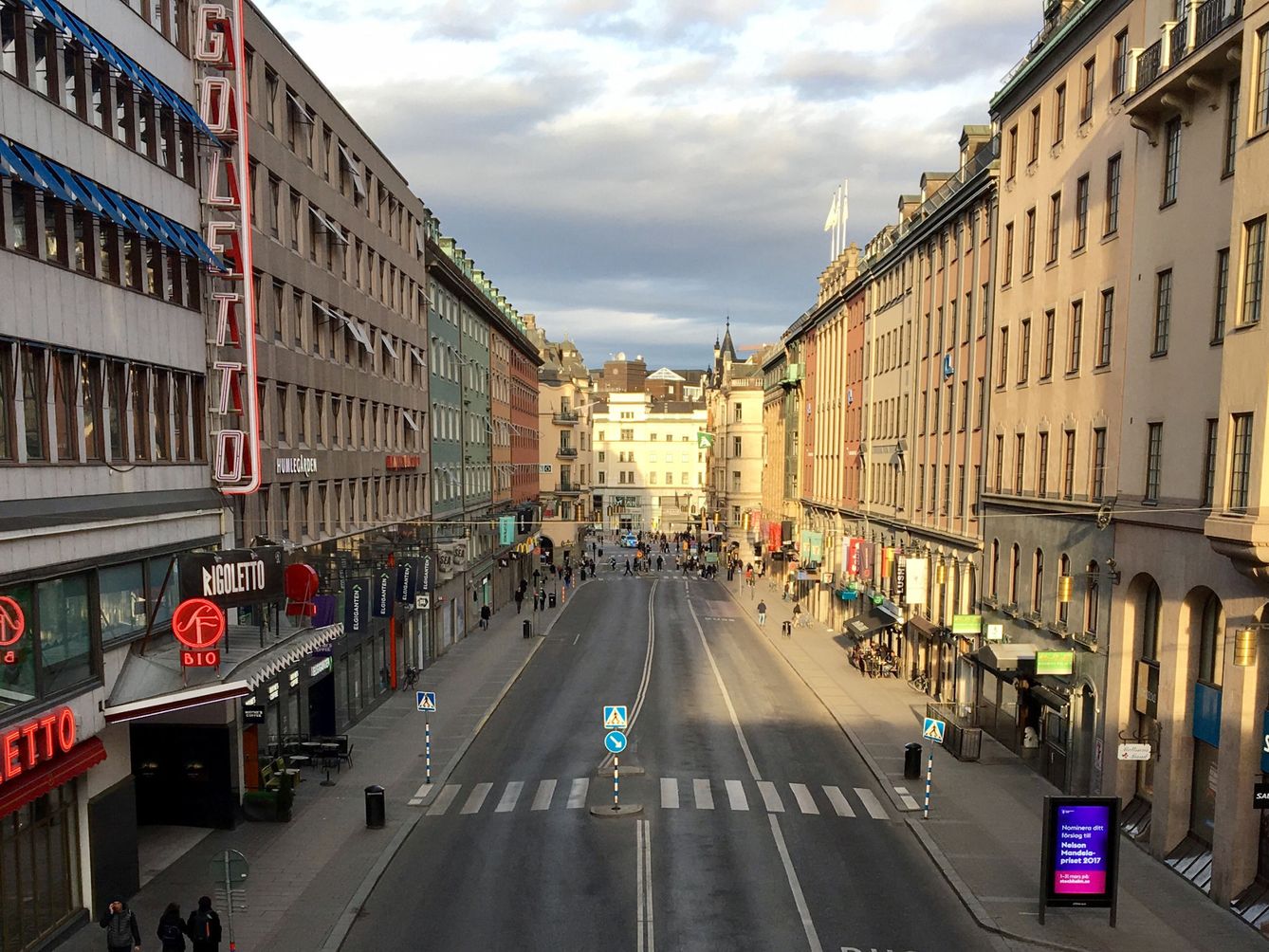 Una calle en Estocolmo. (Reuters)
