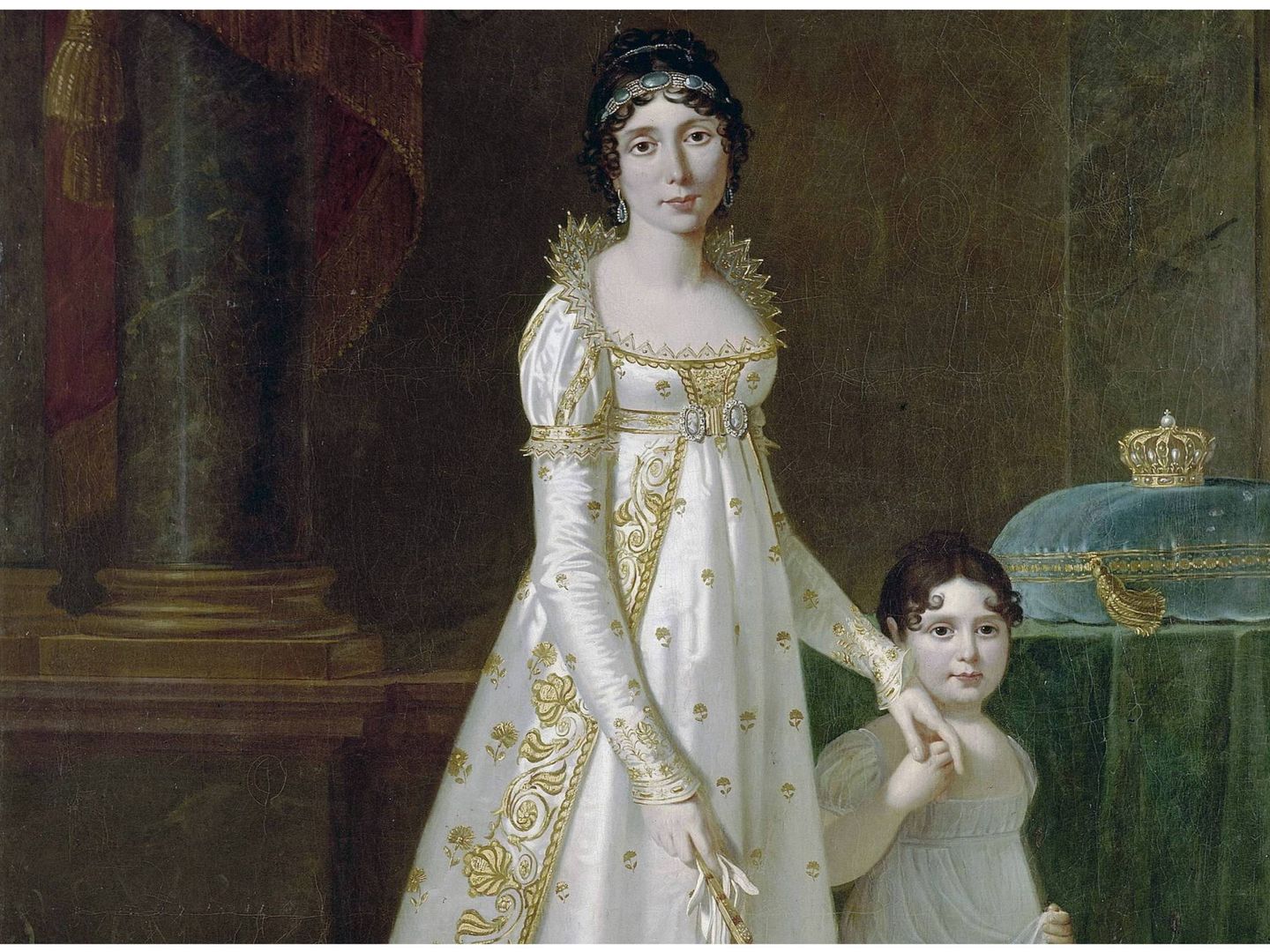 Retrato de Julia Clary por Robert Lefèvre.  (Museo de Versalles / Cordon Press)