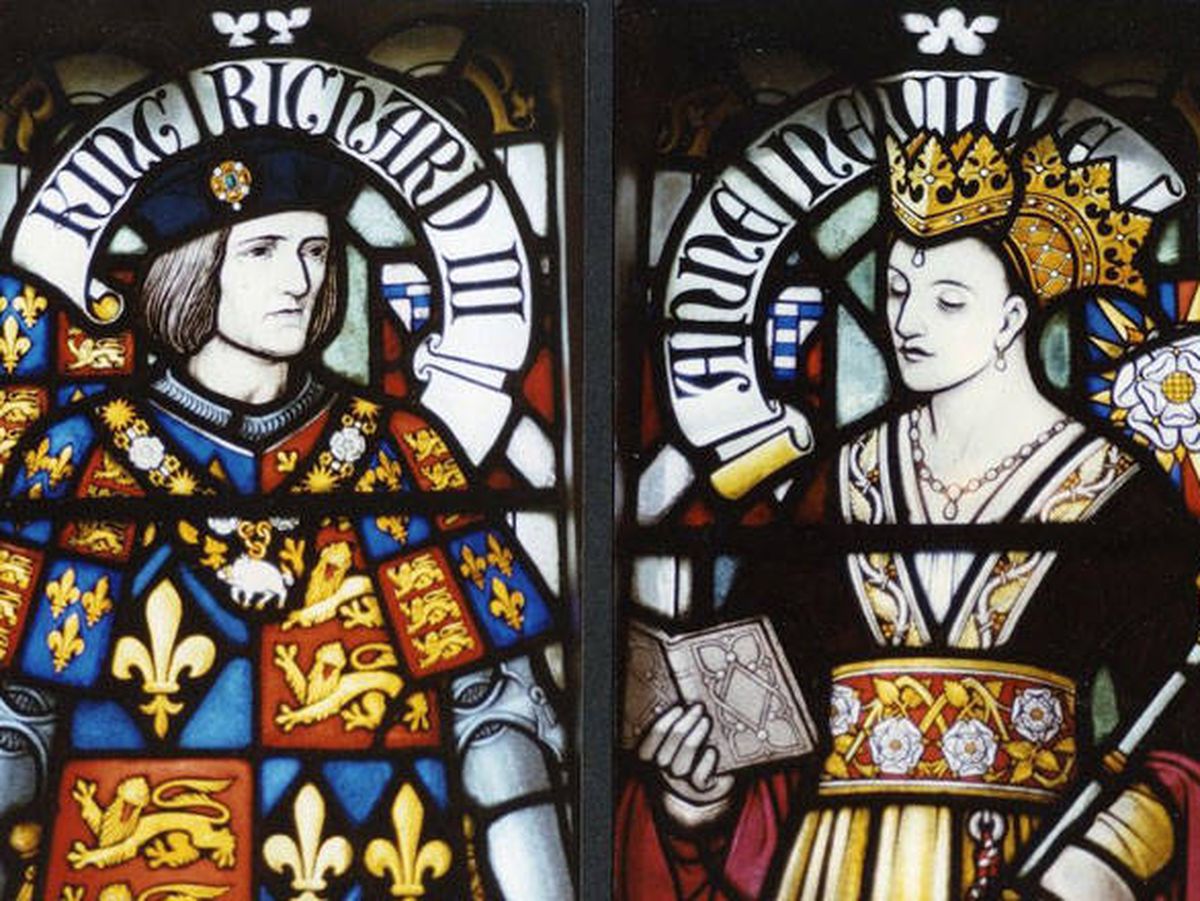 Foto: El rey Ricardo III, junto a la reina consorte Ana. (CC/Wikimedia Commons)