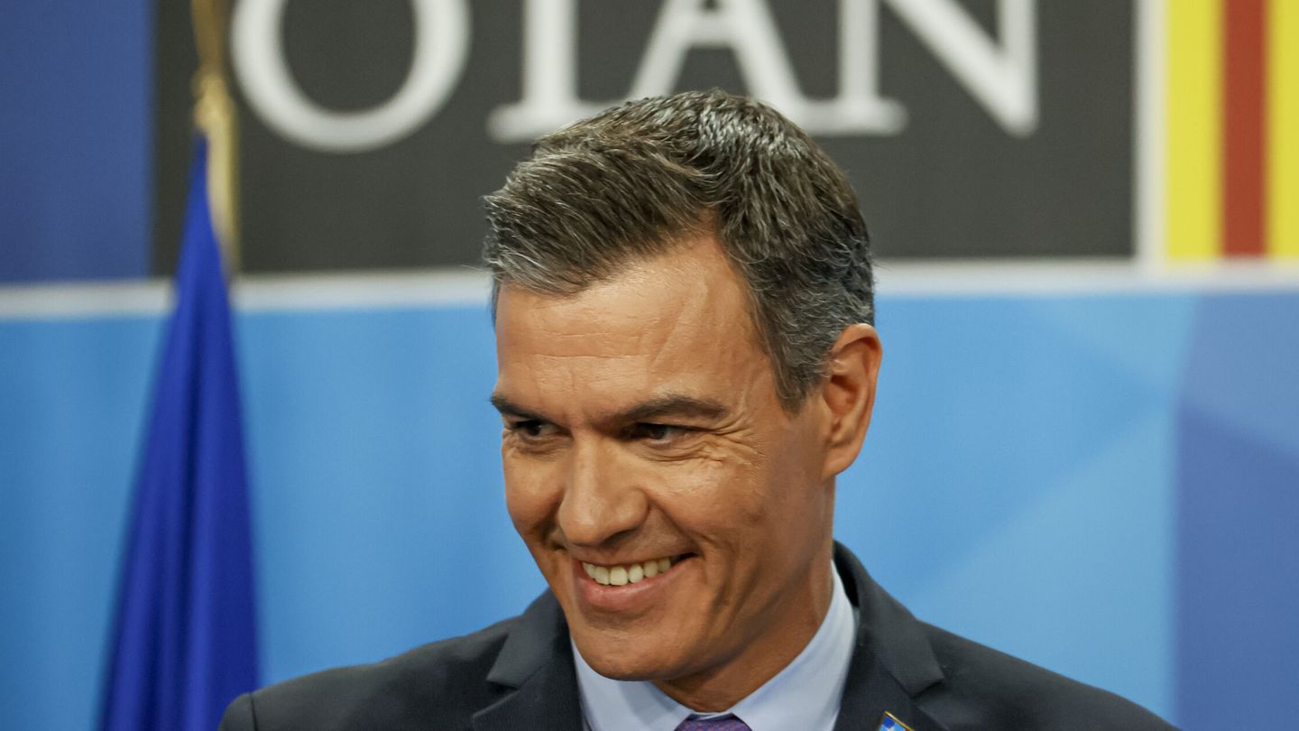 Sánchez, durante la rueda de prensa. (EFE/Lavandeira jr.)