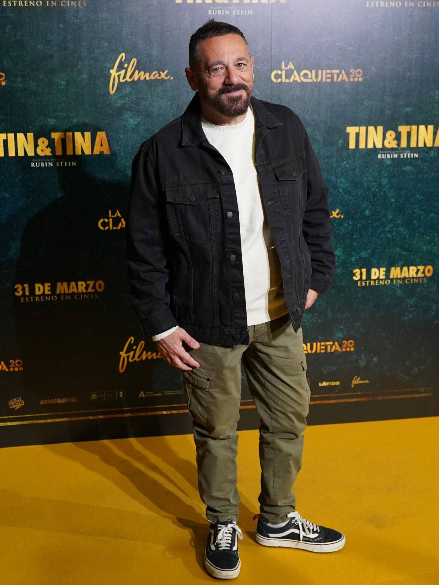 Pepón Nieto en el estreno de 'Tin&Tina' en Madrid. (Cordon Press)