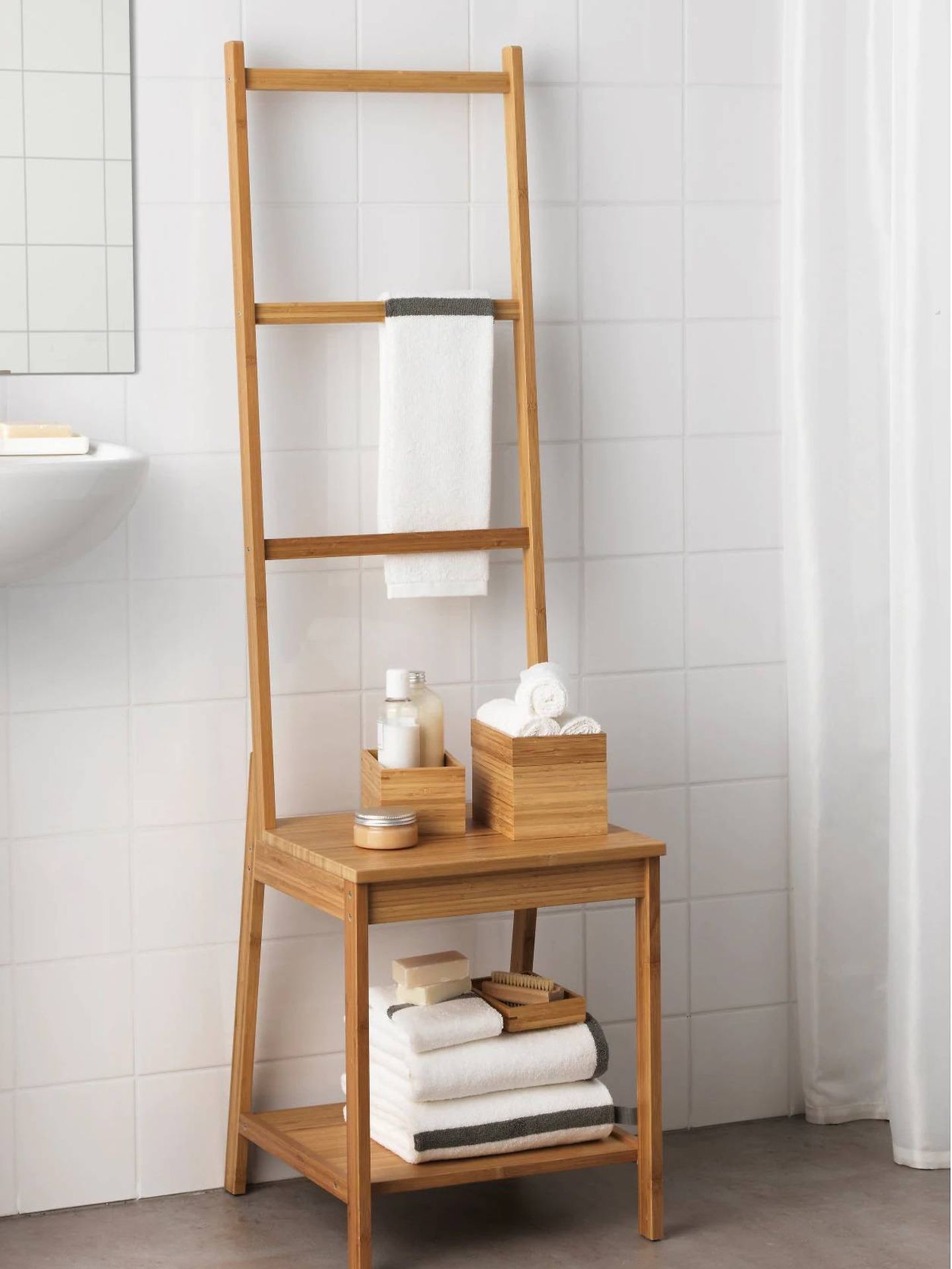 Convierte tu baño en un spa con este complemento de Ikea. (Cortesía)