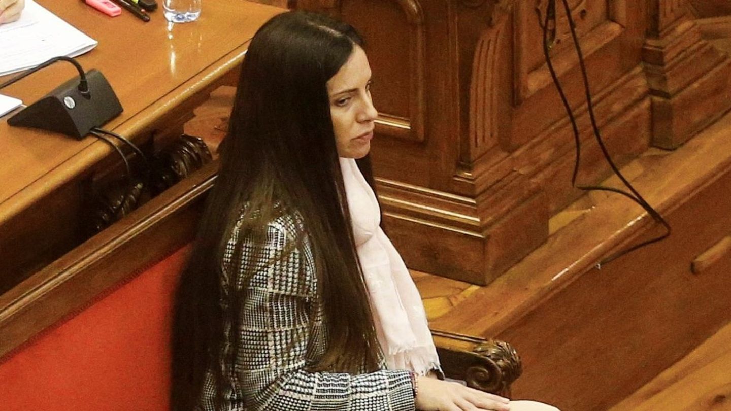 Rosa Peral, durante el juicio por el llamado 'crimen de la Guardia Urbana'. (EFE/Quique García)