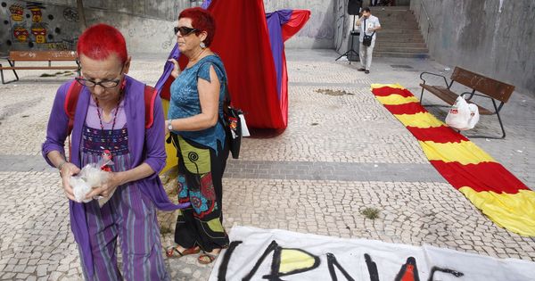 Foto: Acto de 'Madrid abraza Cataluña' con motivo del referéndum del 1-O