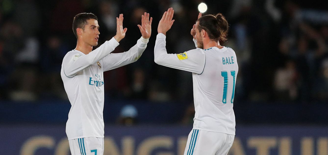 Cristiano se está reencontrando con Bale. (Reuters)