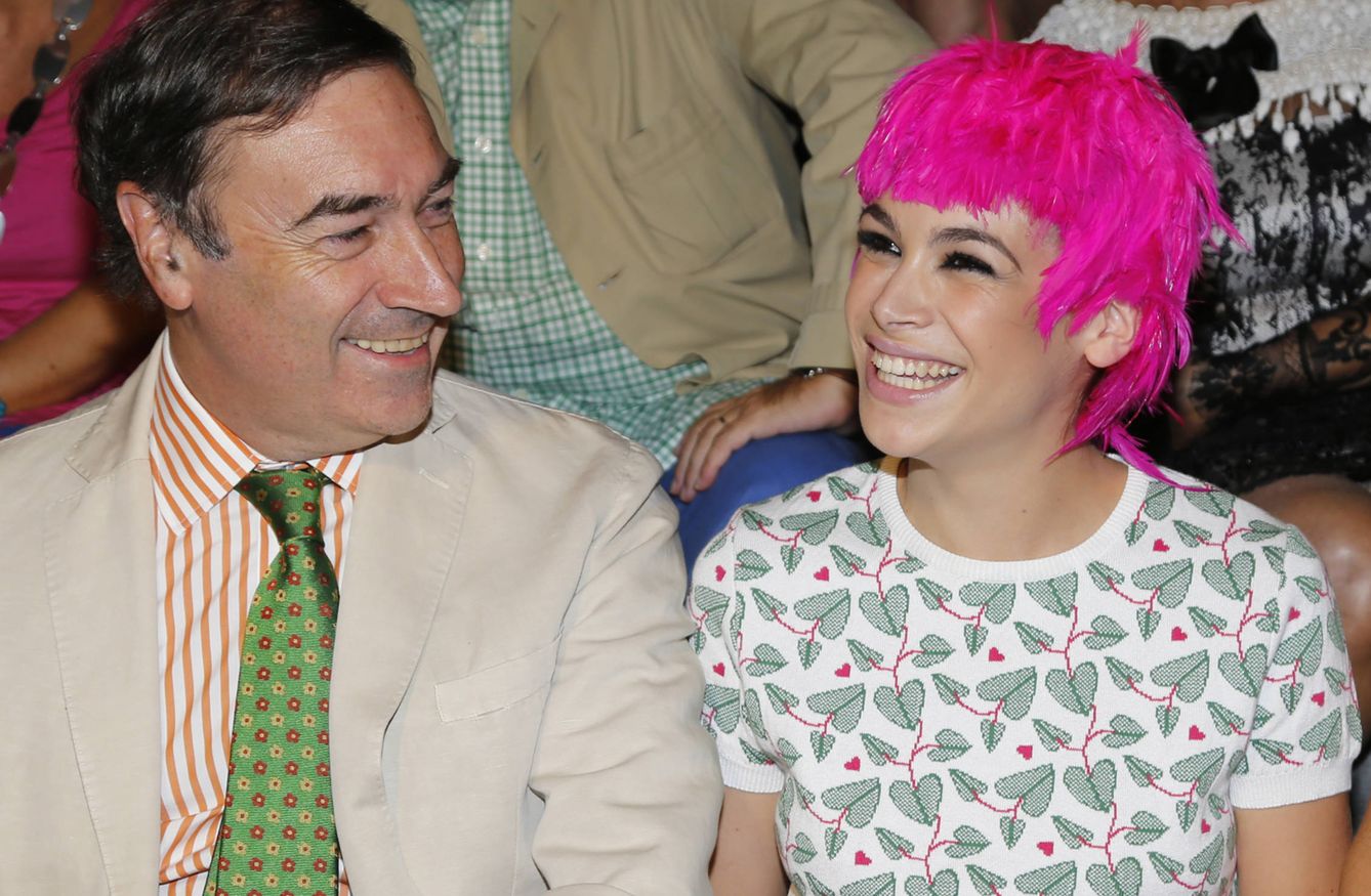 Pedro J. Ramírez con su hija Cósima en una imagen de 2014