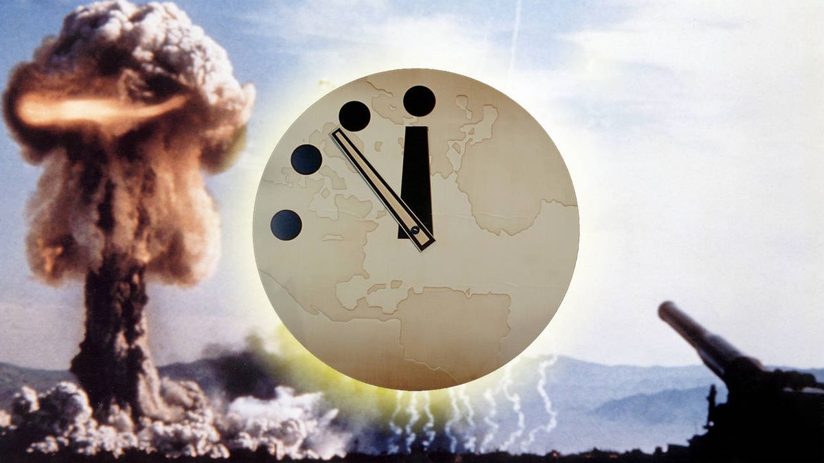 Dos minutos y medio para el fin del mundo por el clima, la guerra nuclear y los políticos