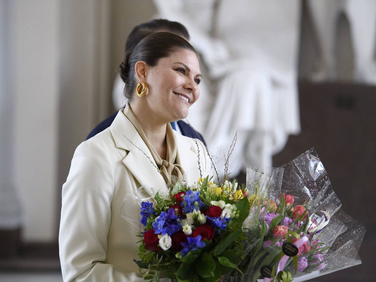 Foto: Victoria de Suecia en su último acto público (Cordon Press)