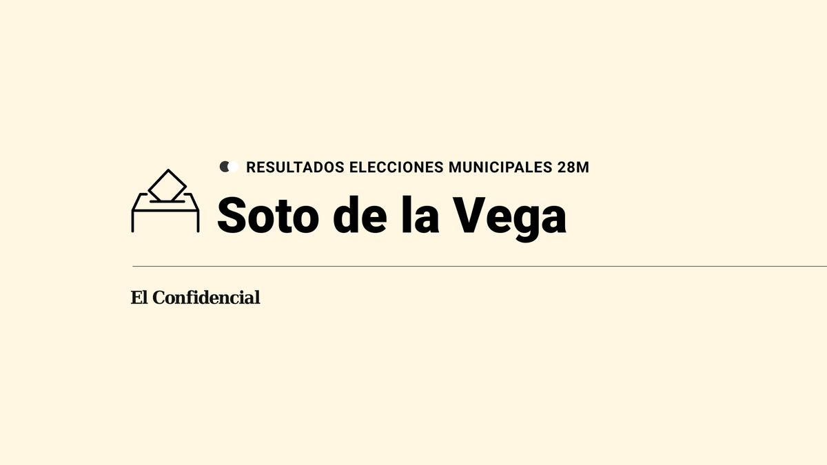 Escrutinio y ganador en Soto de la Vega: resultados de las elecciones municipales de 2023