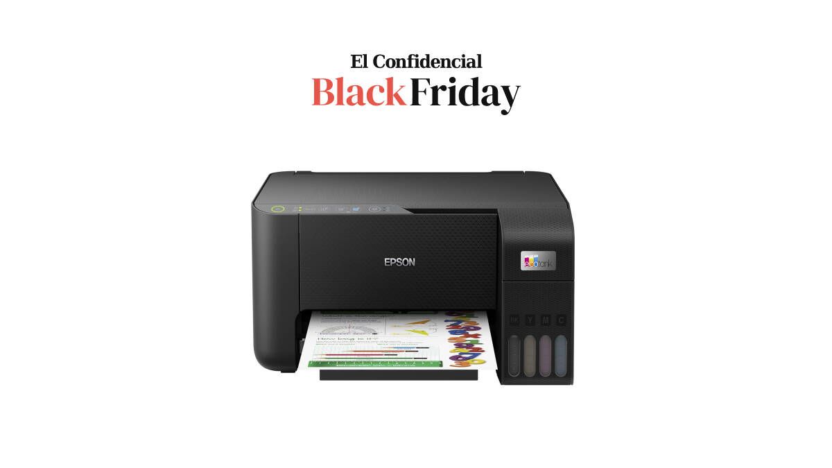 ¡Ahorra 61€ en la impresora Epson EcoTank ET-2812 en Black Friday!