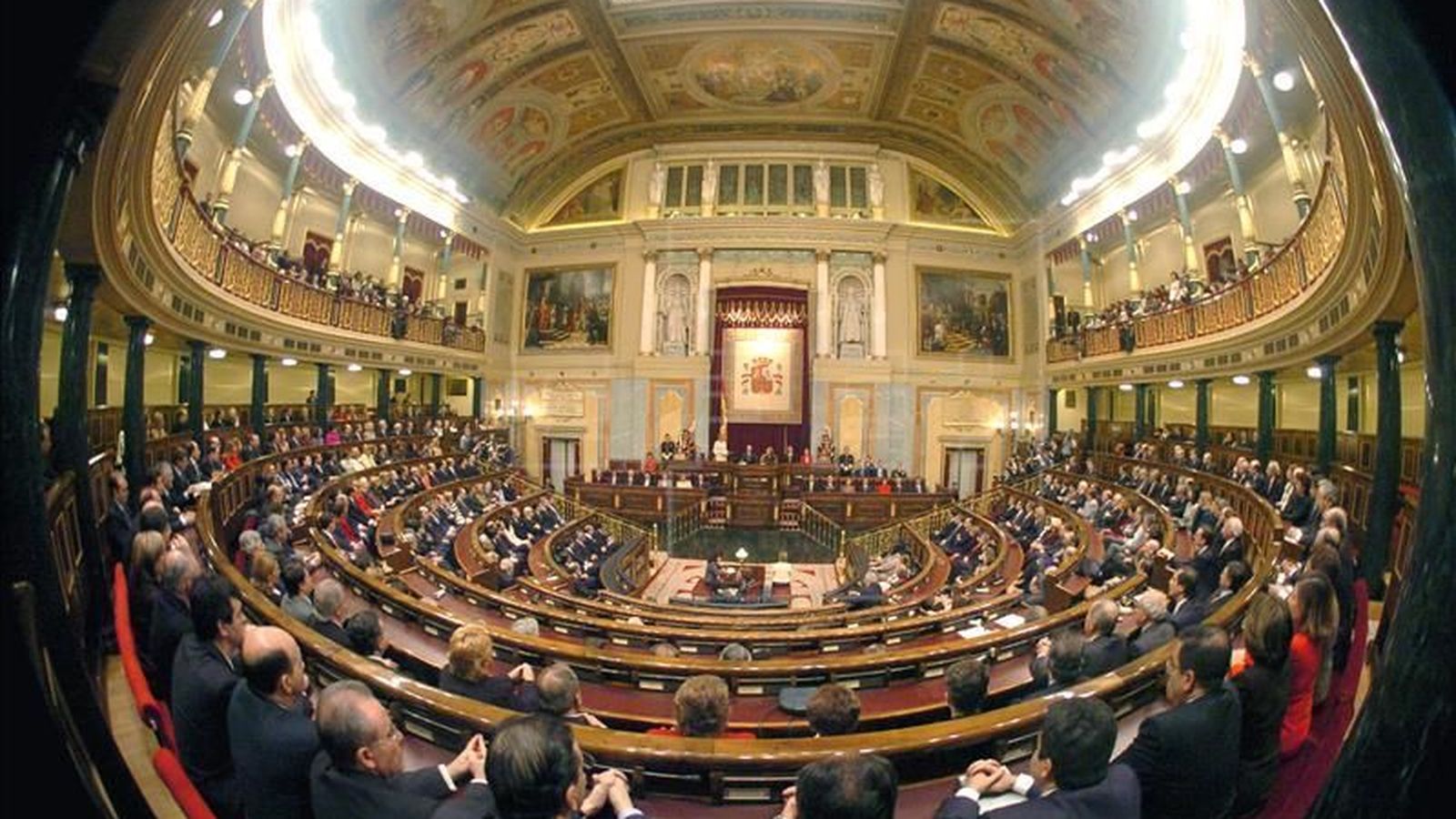 Foto: Vista general del Congreso de los Diputados. (EFE)