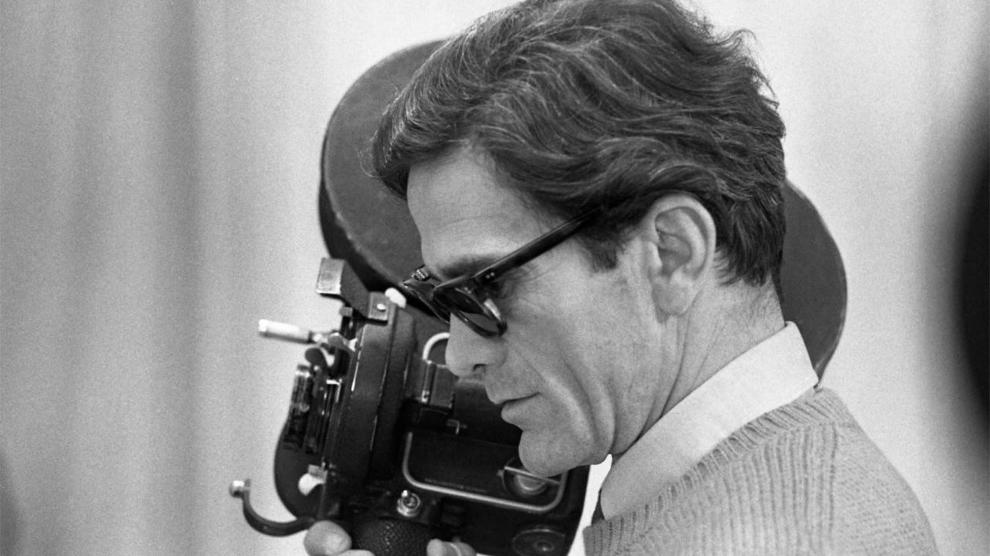 Pier Paolo Pasolini, durante un rodaje en 1974. (Archivo)