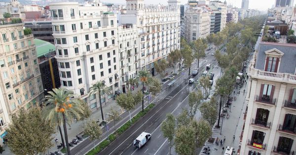 Foto: Avenida Diagonal en Barcelona. (EFE)
