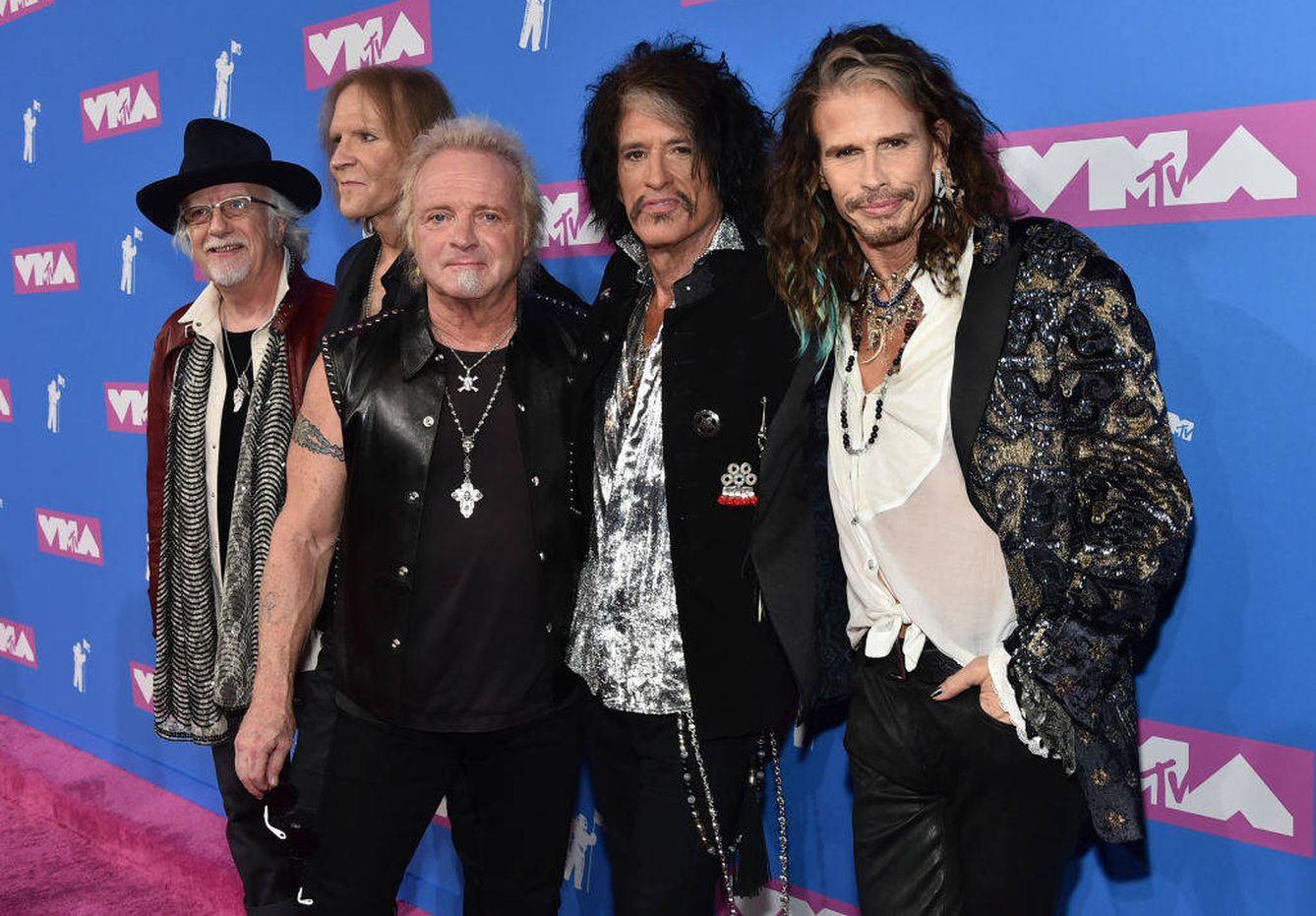 Aerosmith en la actualida (Getty Images).