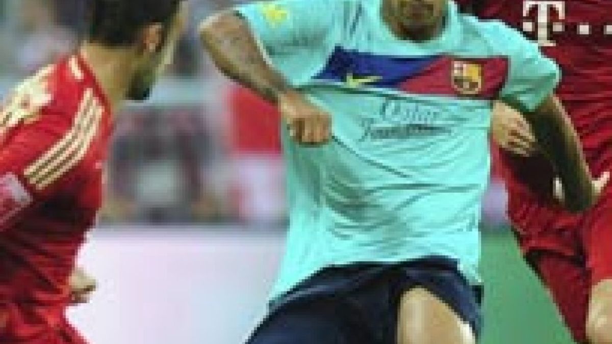 Thiago, el 'fichaje' del Barça, se exhibe ante el Bayern con un doblete