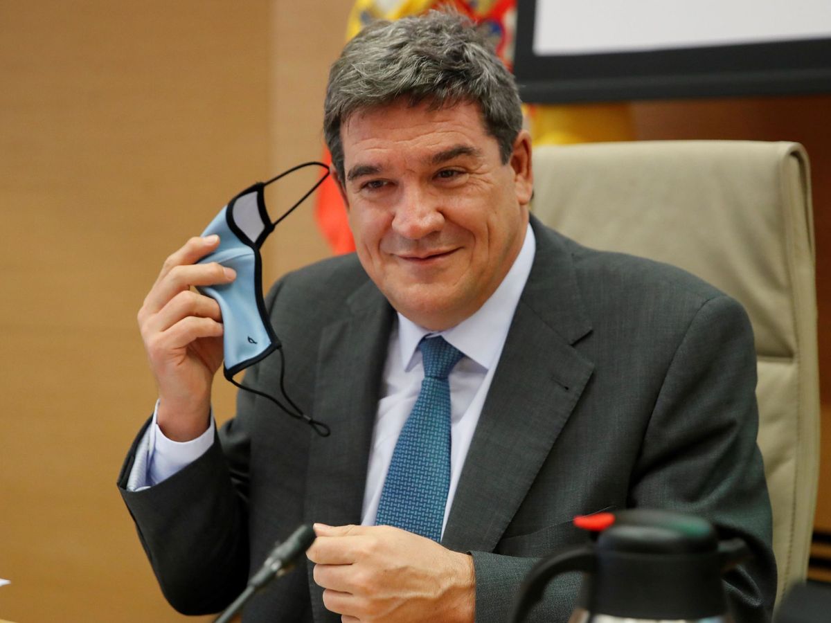 Foto: El ministro de Seguridad Social, José Luis Escrivá, en el Congreso. (Efe)
