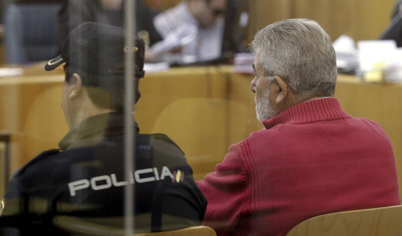 El narcotraficante gallego Laureano Oubiña durante su último juicio. (EFE)