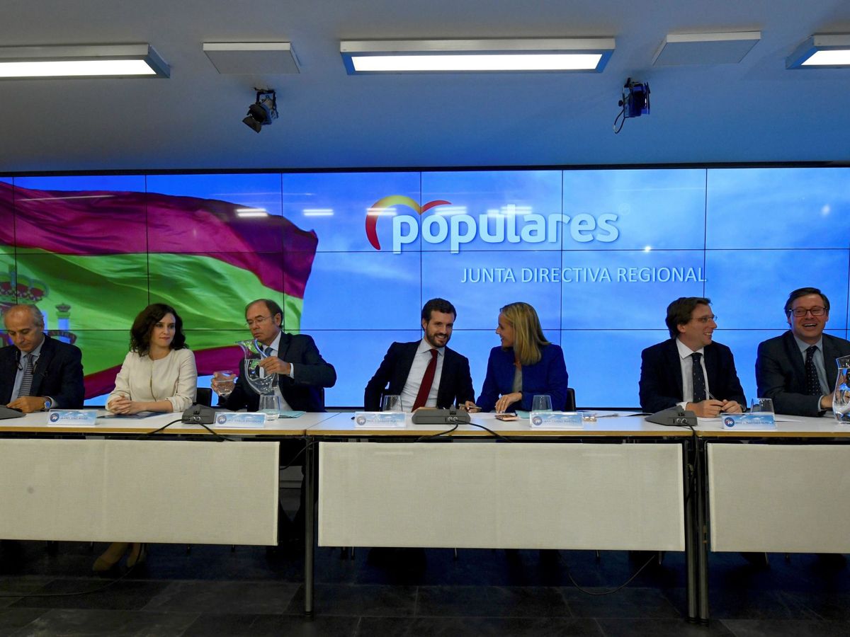 Foto: Junta directiva autonómica del Partido Popular de Madrid. (EFE)