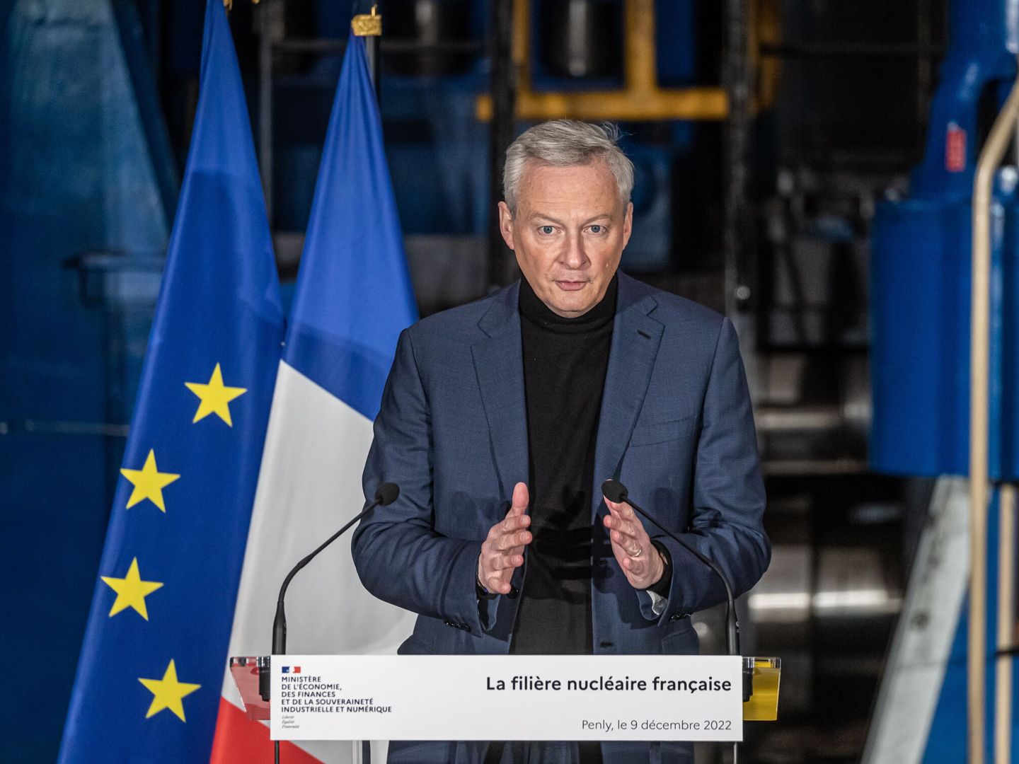 El ministro de Economía francés, Bruno Le Maire. (EFE EPA/Christophe Petit Tesson)