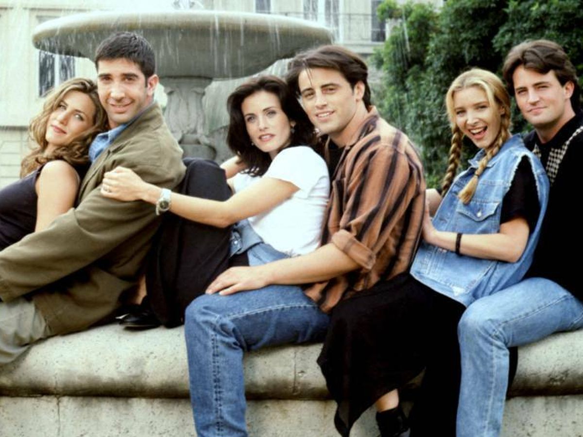 Foto: El grupo protagonista de la mítica serie 'Friends'. (NBC)