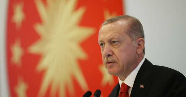 Foto: El presidente Tayyip Erdogan, en una imagen de este domingo en Trabzon, Turquía. (Reuters)