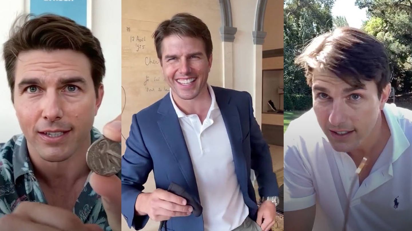 El 'deep  fake' de Tom Cruise ha sido uno de los más virales en TikTok. (DeepTomCruise)