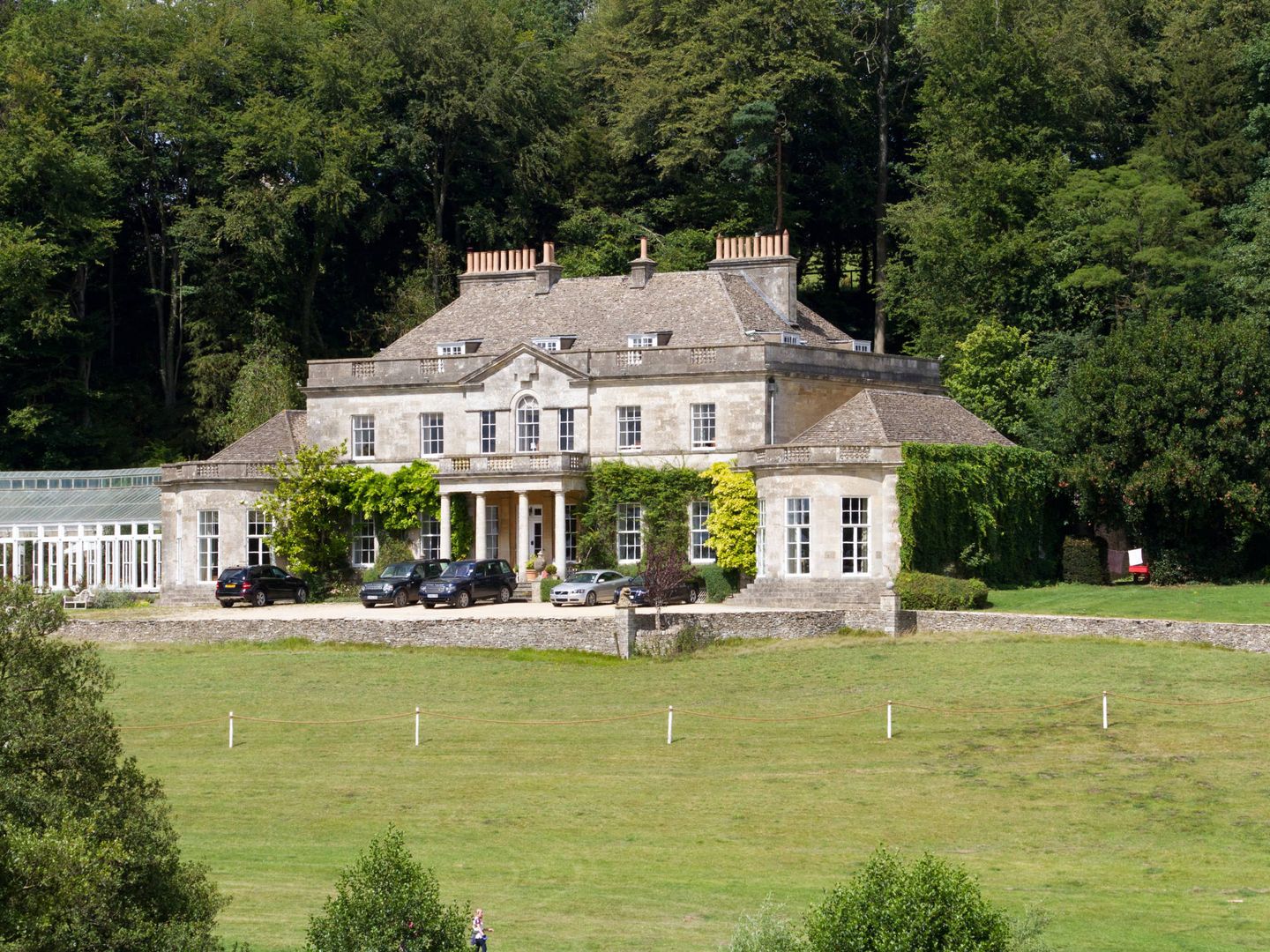 Gatcombe Park en Gloucestershire, la residencia de la Princesa Ana. (Foto: Alamy)