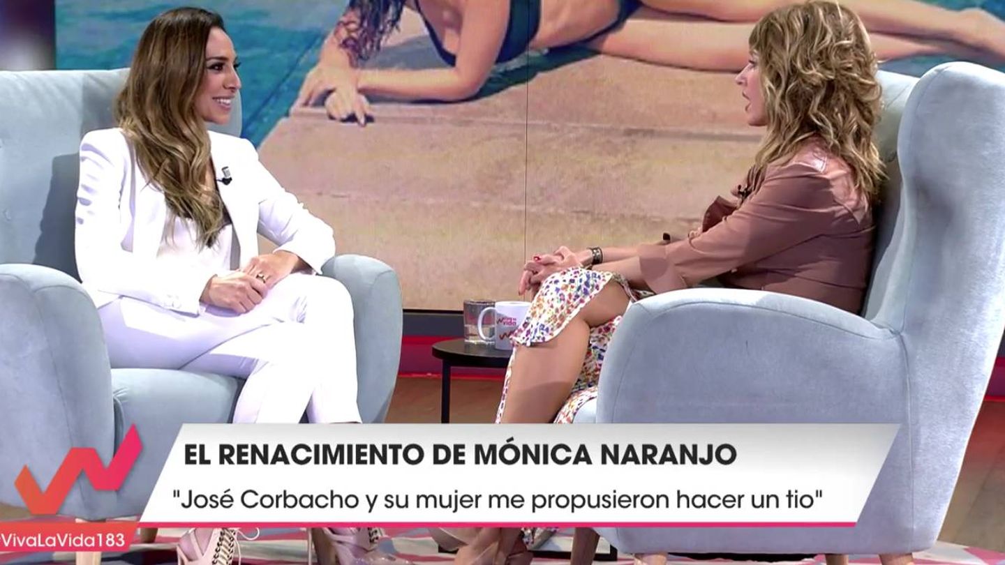 Mónica Naranjo, en 'Viva la vida'. (Mediaset)