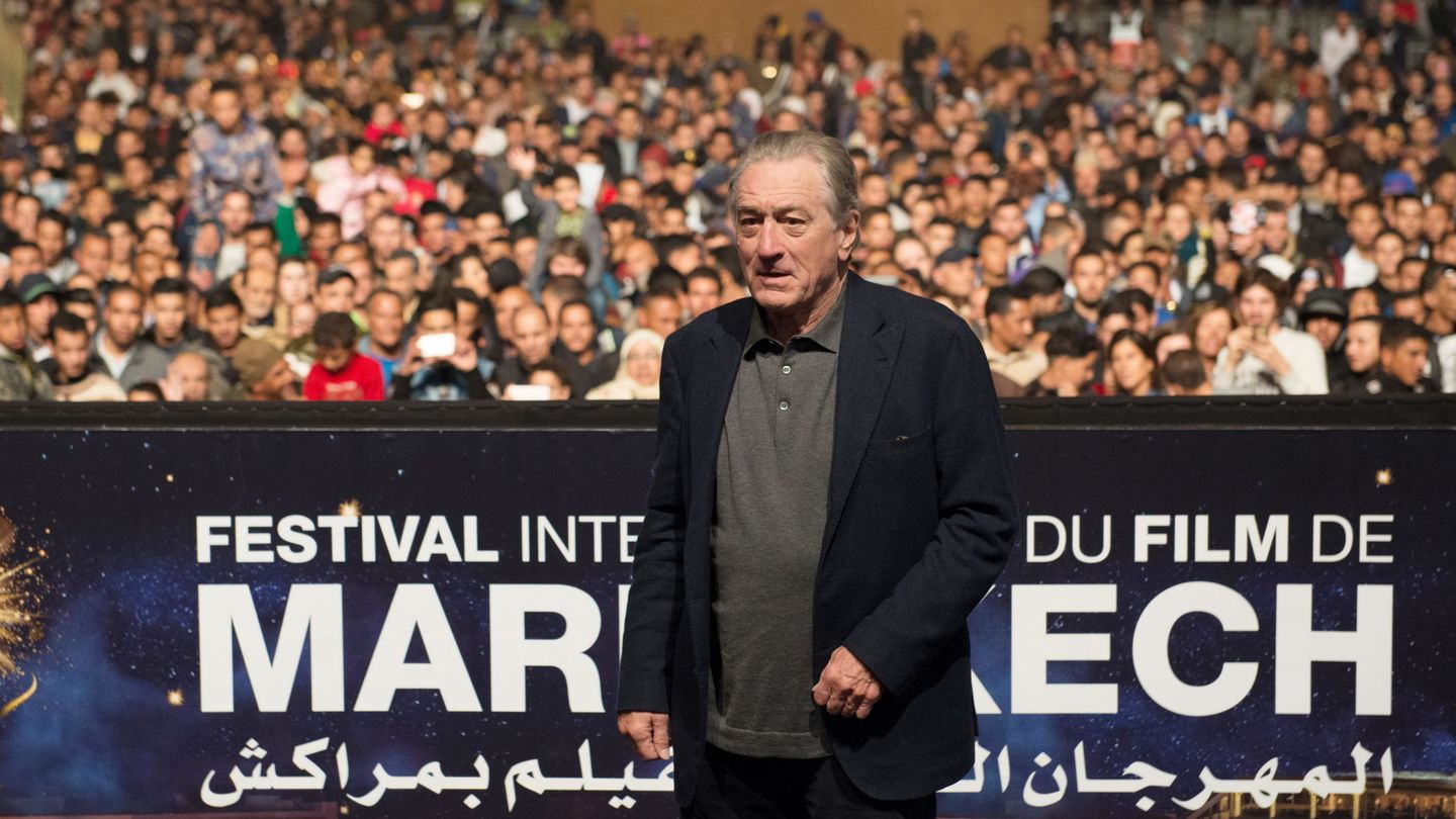 Robert de Niro, en el Festival Internacional de Cine de Marrakech. (EFE)