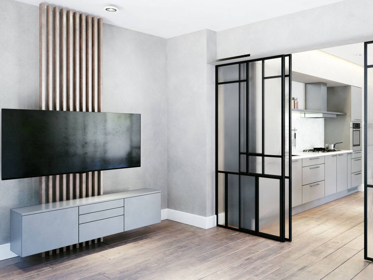 Transforma tus espacios con estilo: puertas correderas elegantes para  separar ambientes sin obra