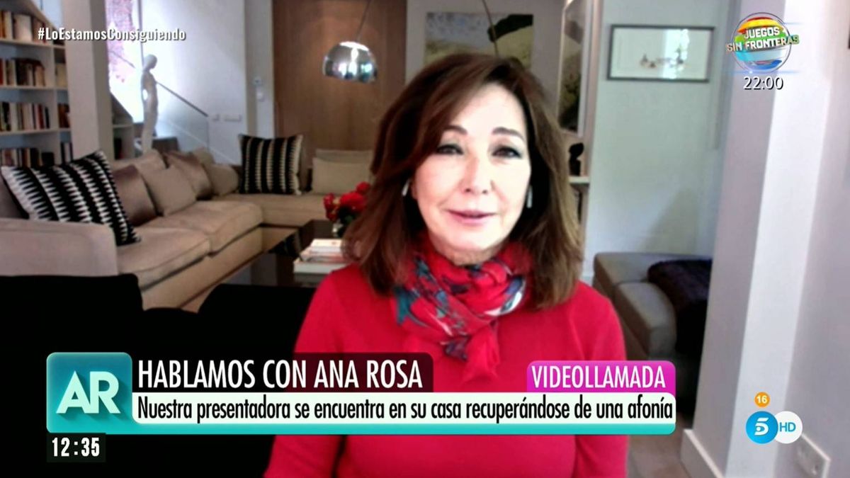 Ana Rosa Quintana reaparece desde su casa con nuevas críticas al Gobierno: "Todos tienen un plan, menos España"