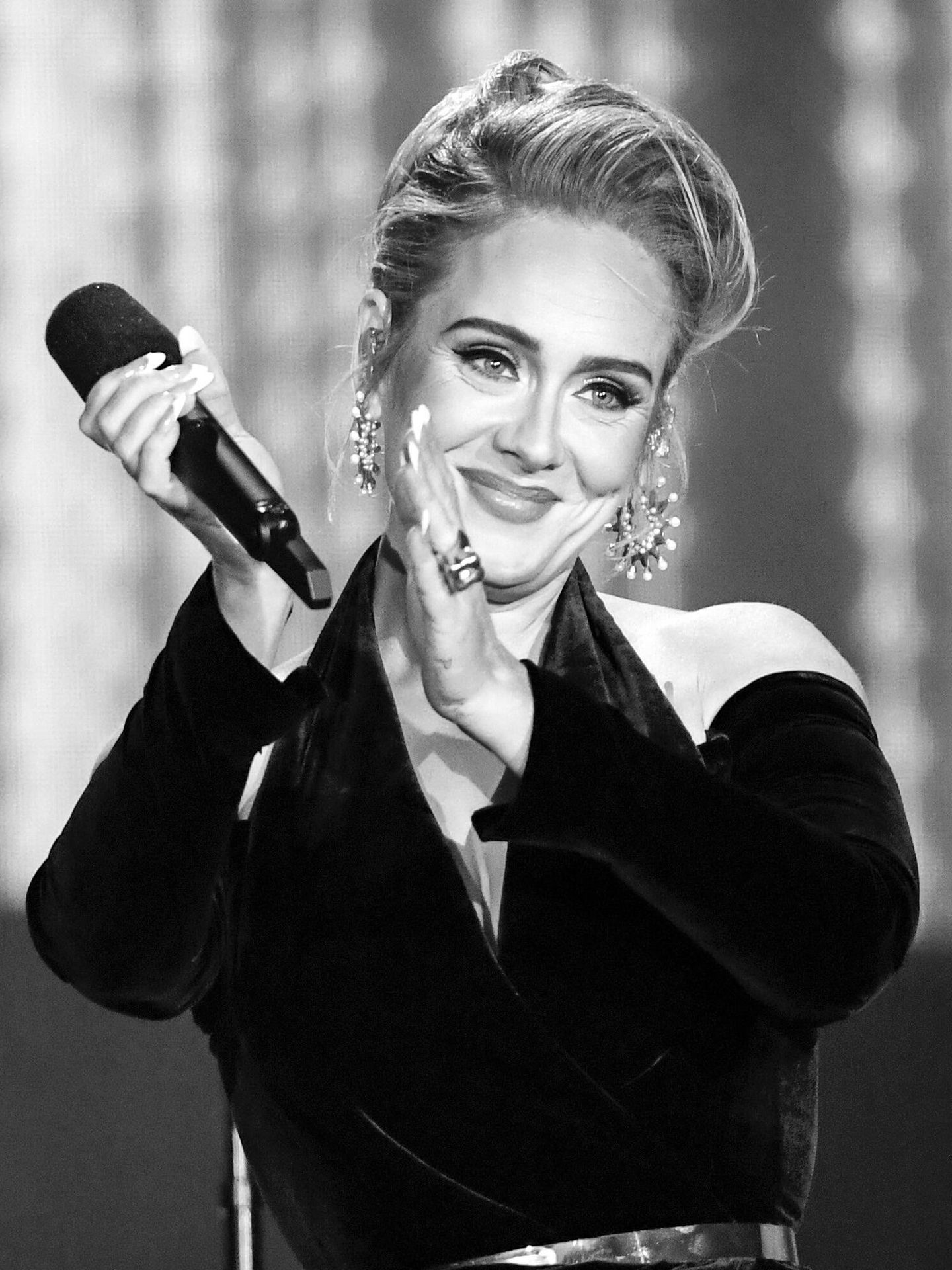 Adele, en su primera noche de conciertos en Hyde Park. (Getty/Gareth Cattermole)