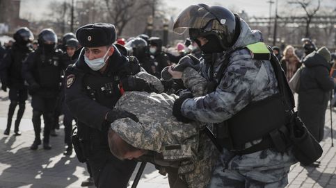 Casi 5.000 detenidos en una nueva oleada de protestas en Rusia contra la invasión de Ucrania