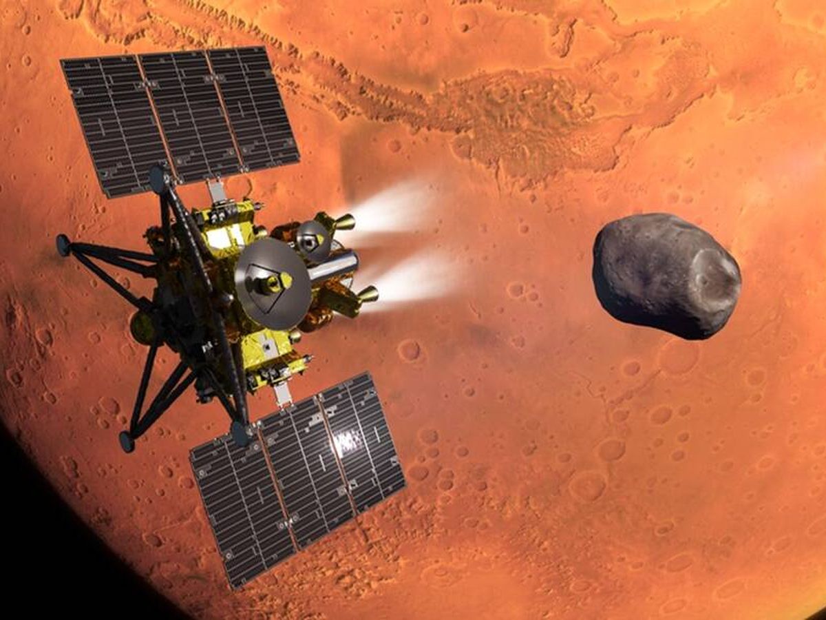 Espanha desenvolve laser para analisar a composição química da lua Fobos em missão espacial japonesa
