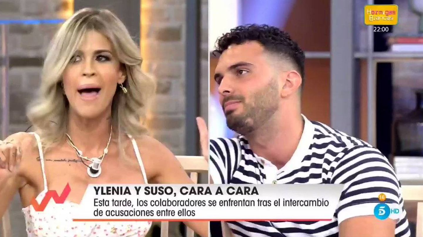 Ylenia y Suso, en 'Viva la vida'. (Telecinco)