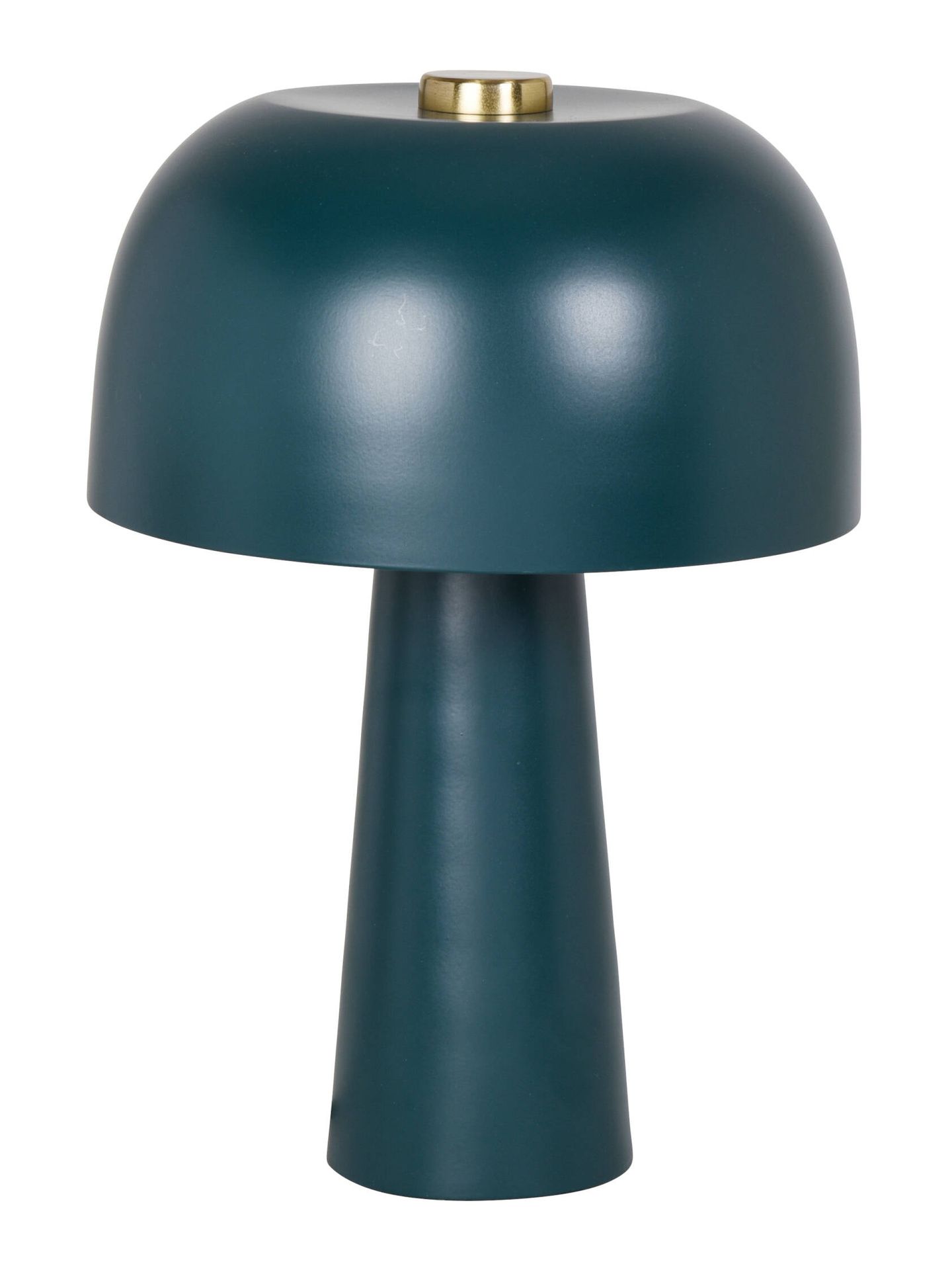 Lámpara Zisa, una pequeña seta verde para casa. (Cortesía)